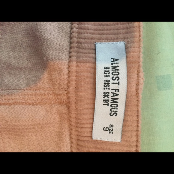 🍁3/$25 Almost Famous corduroy mini skirt - Picture 3 of 3